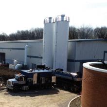 Sarnia Water Pollution Control Centre Aerial Overview