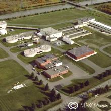 Atlantic Avenue Water Pollution Control Plant Aerial Overview
