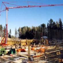 Tower Crane and Formwork for Terrace Bay Water Treatment Plant 