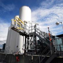chemical storage tanks