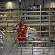 Process pipe and associated equipment 
