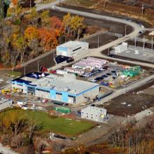 Aerial overview Point Pleasant Water Treatment Plant