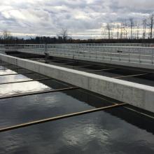  secondary clarifiers