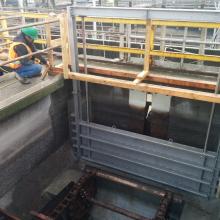 installed Slide Gates