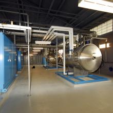 Ionization equipment with supply and return pipelines 
