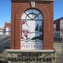 Decorative Masonry Entrance Signage